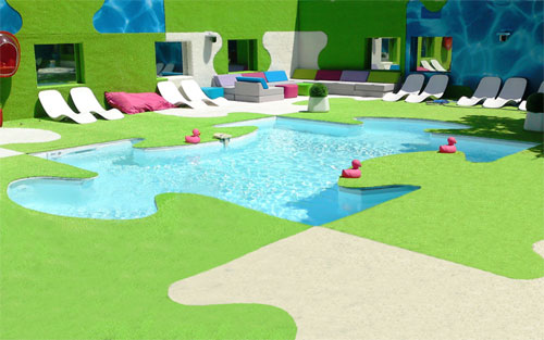 piscine puzzle Magiline