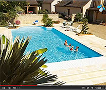 montage d'une piscine Mondial Piscine