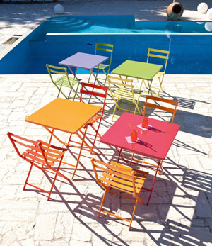 IBIZA Table et chaises Hespéride